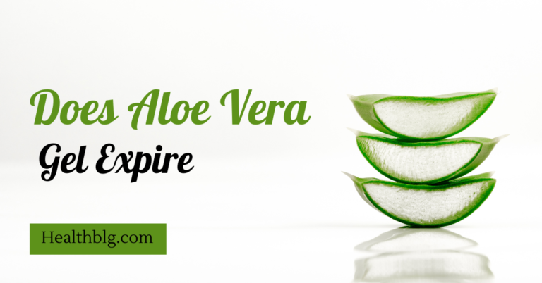 Does Aloe vera gel expire?