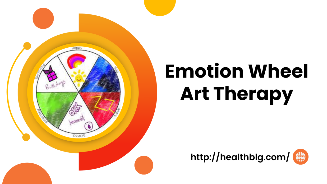 Emotion wheel art therapy