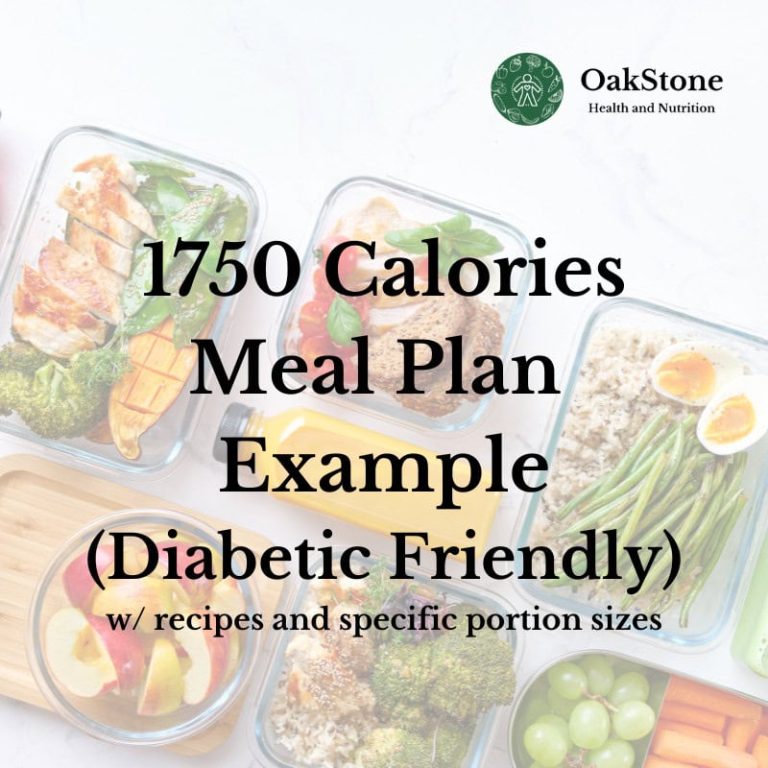 1750 Calorie Diet Weight Loss Meal Plan