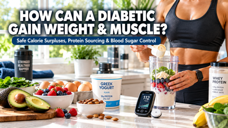 How a Diabetic Can Gain Weight and Muscle Safely and Effectively