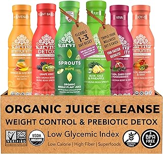 Karviva Organic Juice Cleanse Weight Control