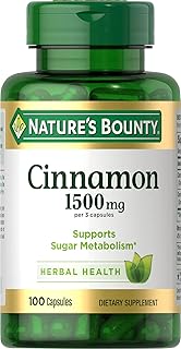 Nature's Bounty Cinnamon Capsules