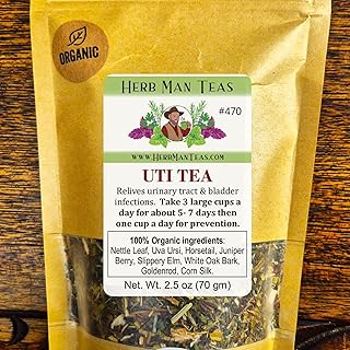 UTI TEA Disinfects Bladder Kidneys &