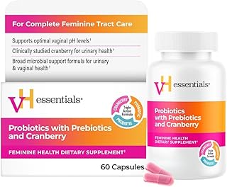 vH essentials Probiotics Prebiotics Cranberry Feminine
