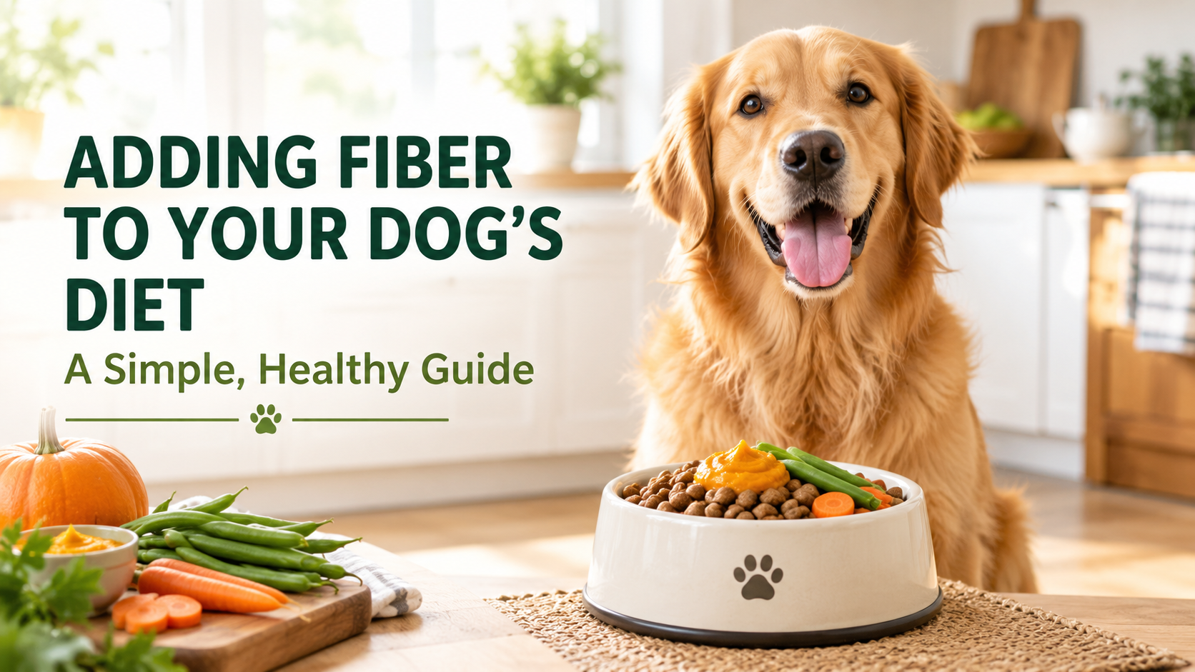 How Do I Add Fiber to My Dogs Diet