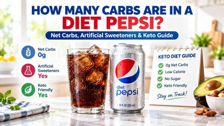 How Many Carbs Are In A Diet Pepsi
