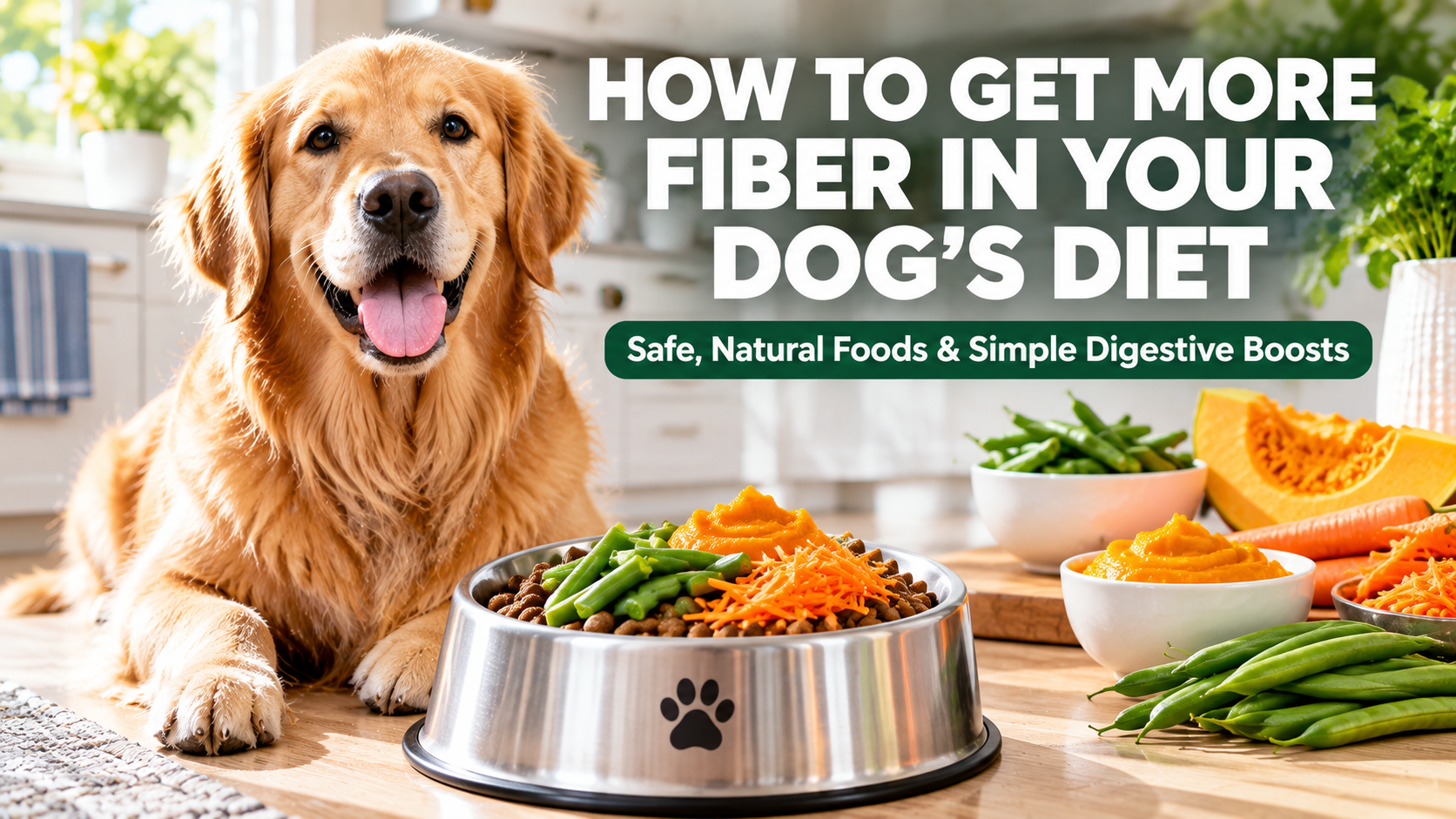 How To Get More Fiber In Dogs Diet