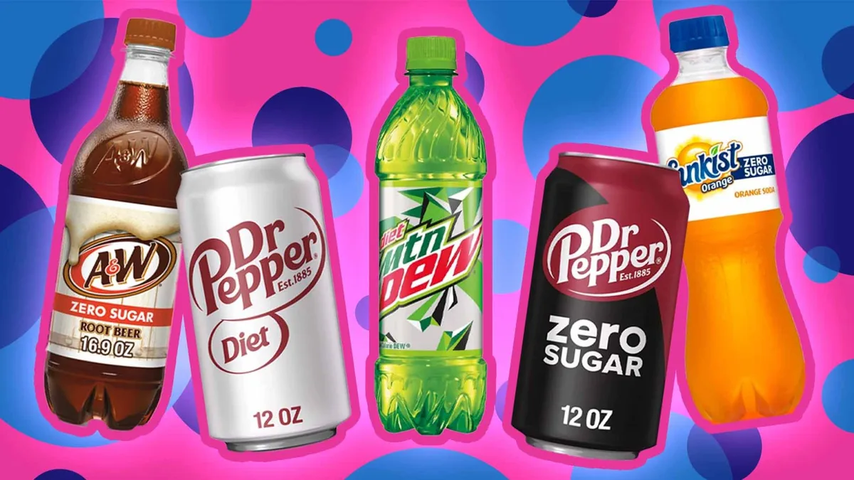 diet pepsi sodium vs other diet sodas