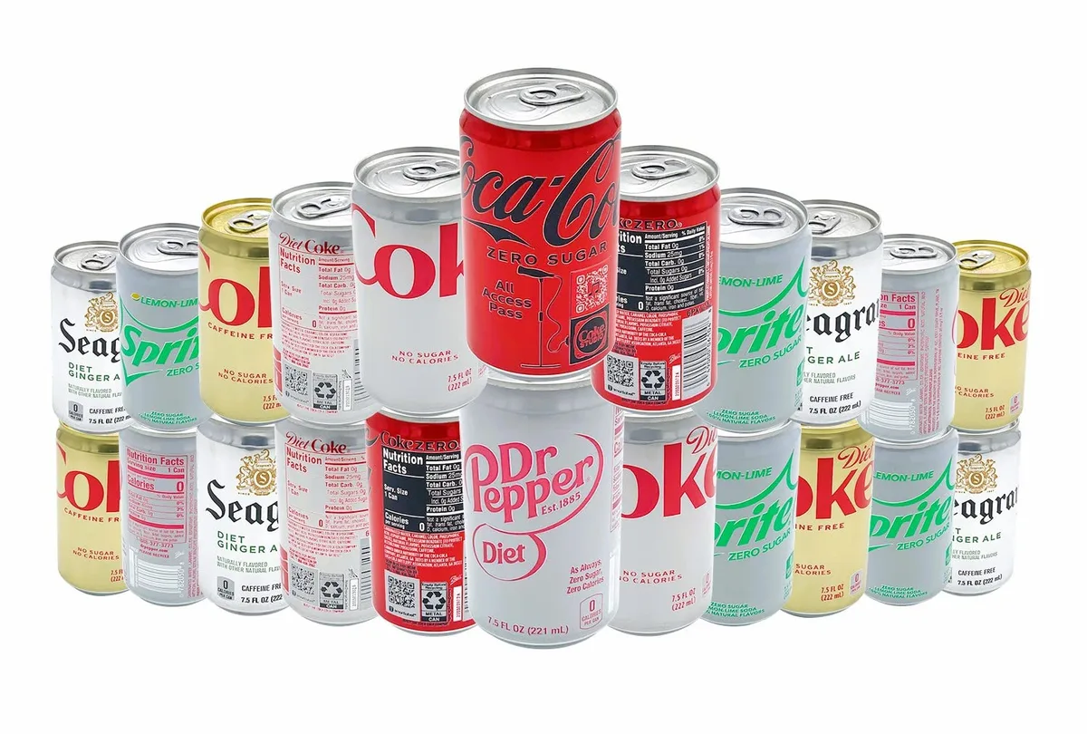 diet soda comparison sugar content