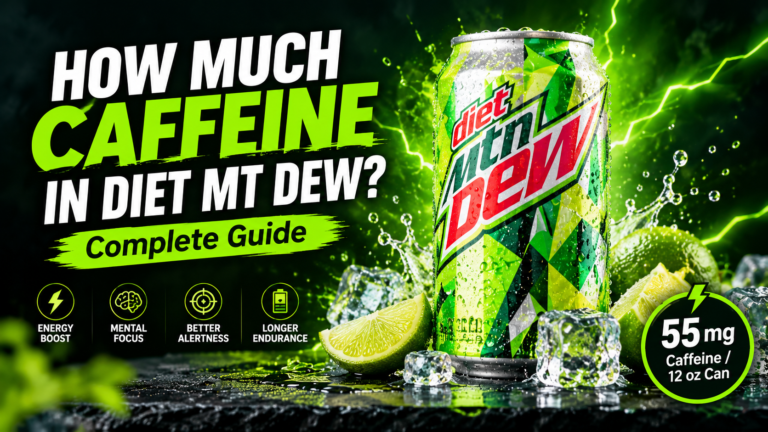 How Much Caffeine In A Diet Mt Dew