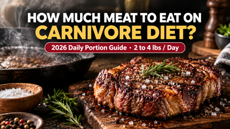 How Much Meat To Eat On Carnivore Diet