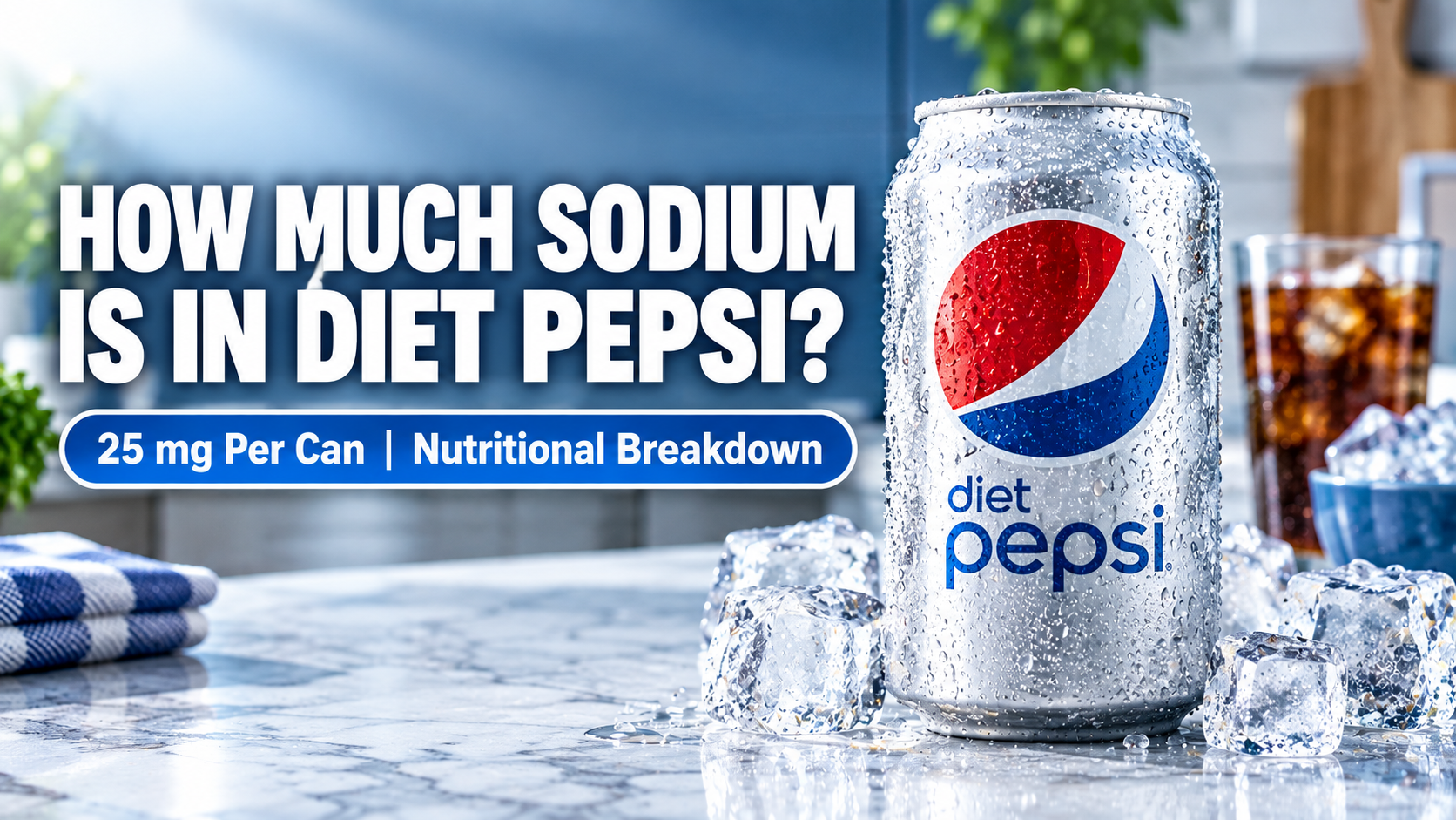 How Much Sodium Is In Diet Pepsi