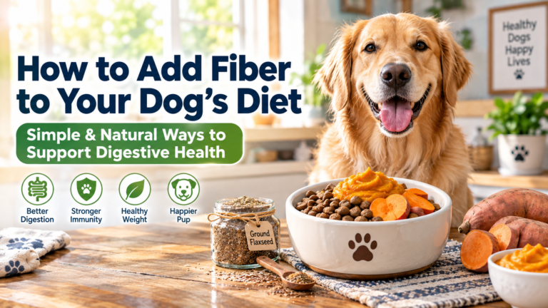 How To Add Fiber To Dog Diet