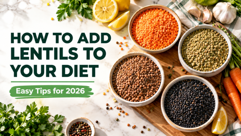How To Add Lentils To Your Diet