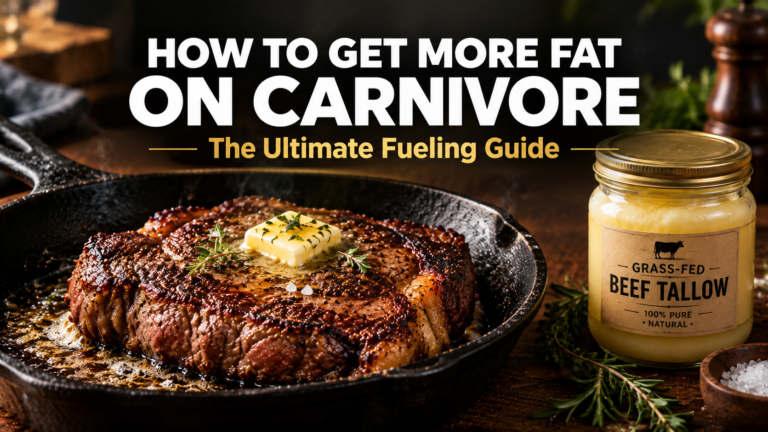 How To Get More Fat On Carnivore Diet