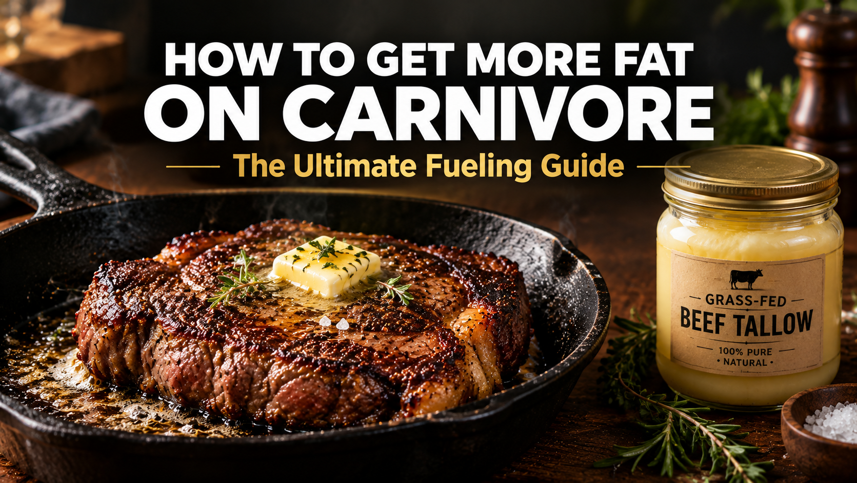 How To Get More Fat On Carnivore Diet