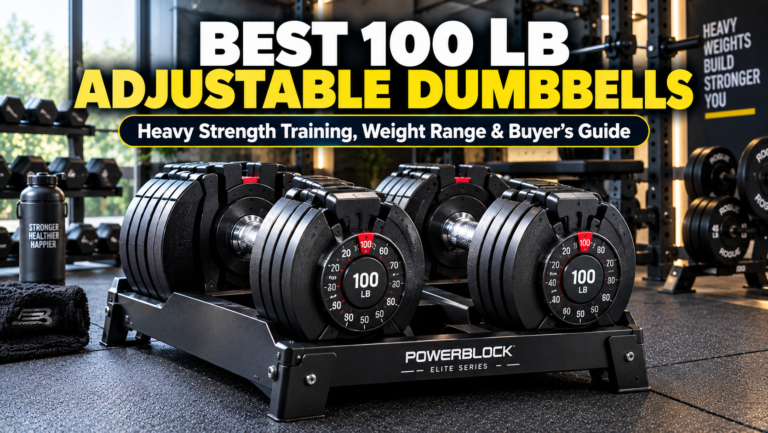 Best Adjustable Dumbbells 100 Lbs