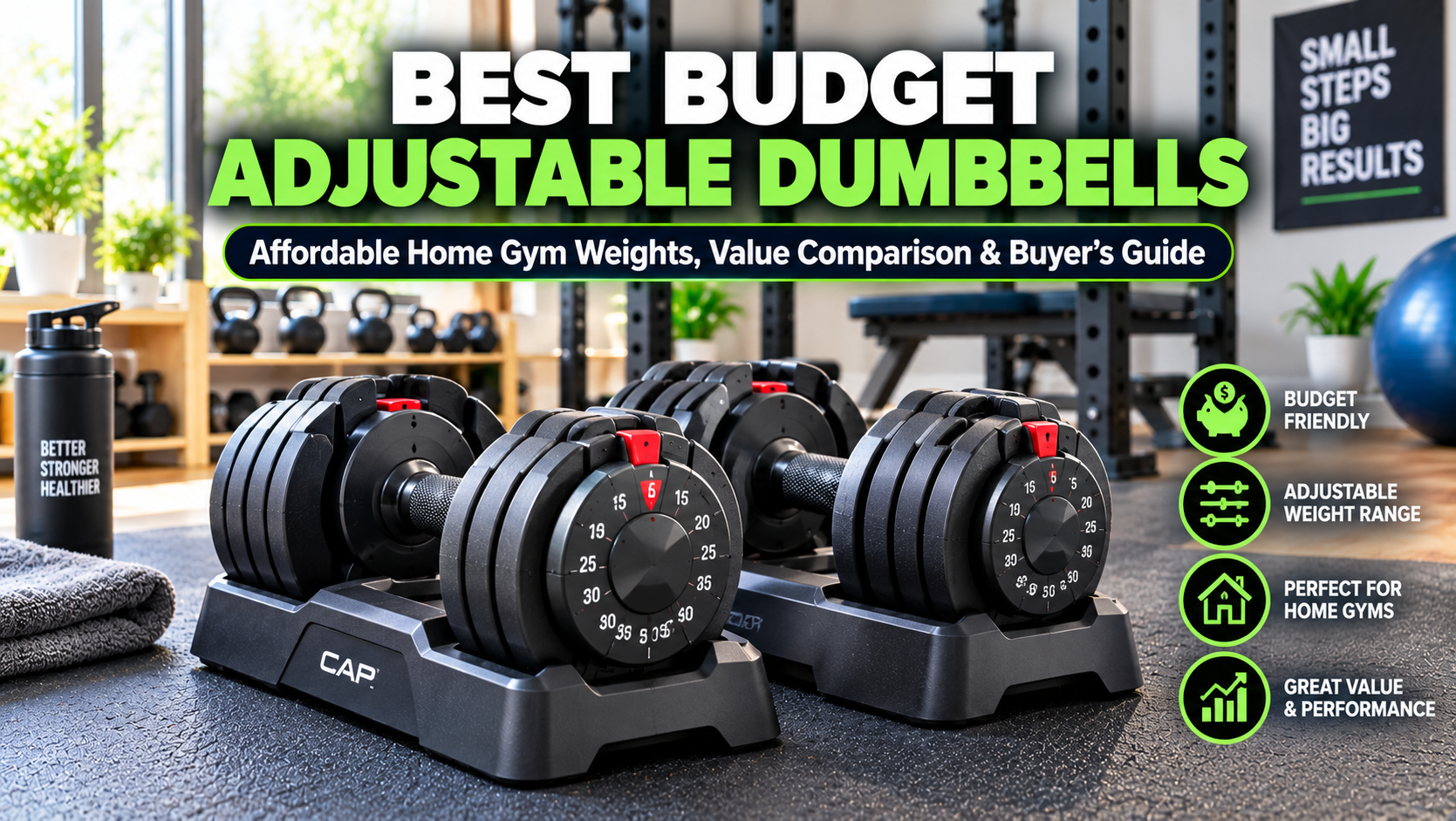 Best Budget Adjustable Dumbbells